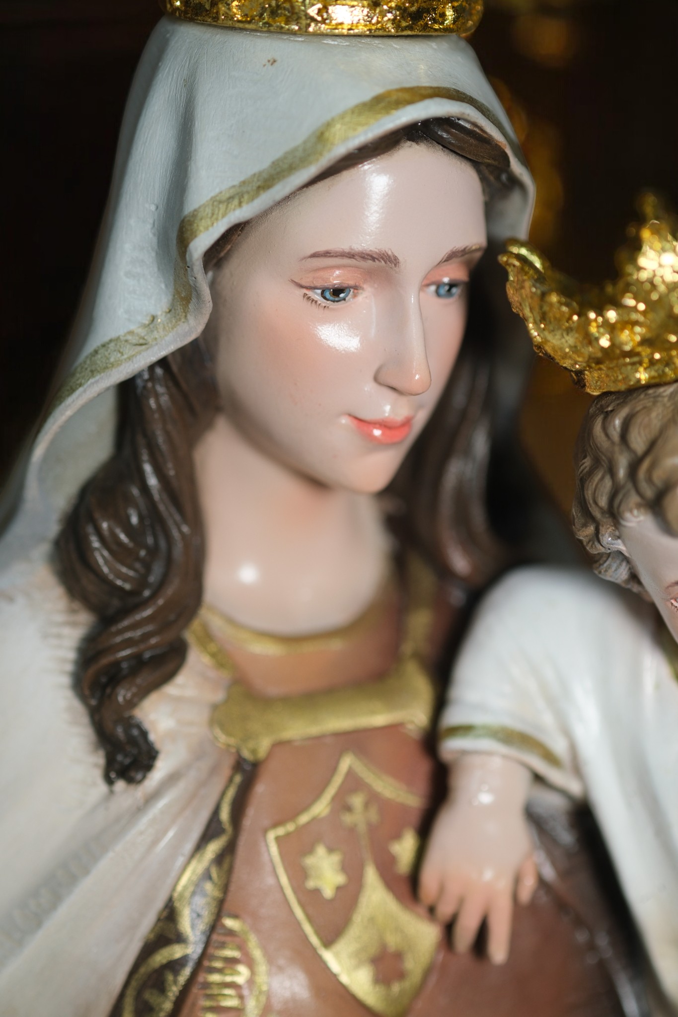 Tượng Đức Mẹ Núi Cát Minh – Tượng Công Giáo Thủ Công Cao 60cm Trang Trí Góc Cầu Nguyện - Ảnh 13