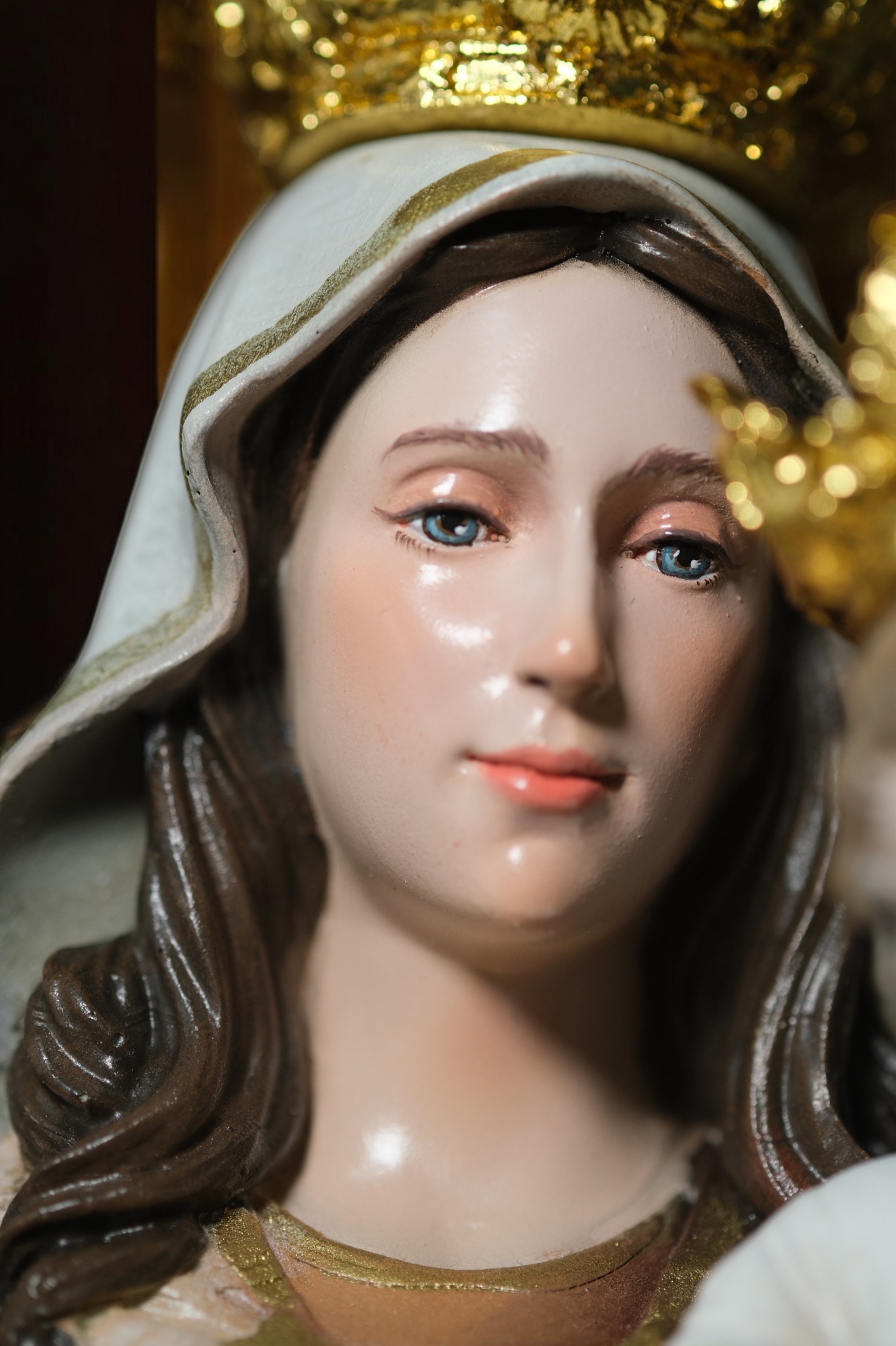 Tượng Đức Mẹ Núi Cát Minh – Tượng Công Giáo Thủ Công Cao 60cm Trang Trí Góc Cầu Nguyện - Ảnh 17